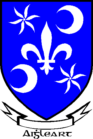 AYLWARD family crest AYLWARD family crest