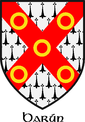BARRON family crest BARRON family crest