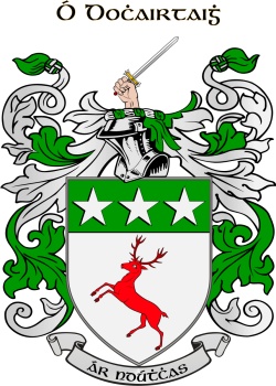 DOUGHTY family crest DOUGHTY family crest