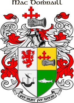 MCDONALD family crest