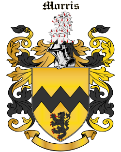 Morrish family crest