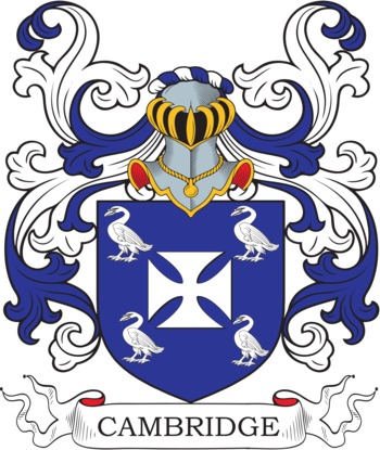 CAMBRIDGE family crest