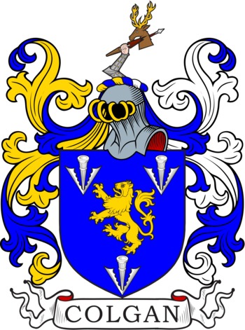 COLGAN family crest COLGAN family crest