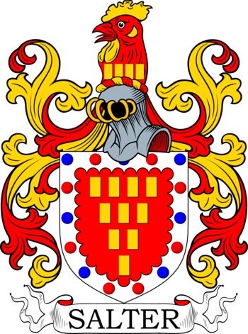 SALTER family crest