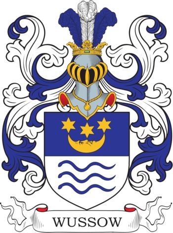 Wussow family crest