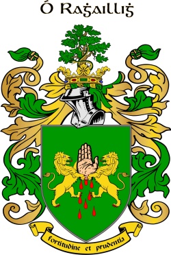 Reilly family crest Reilly family crest
